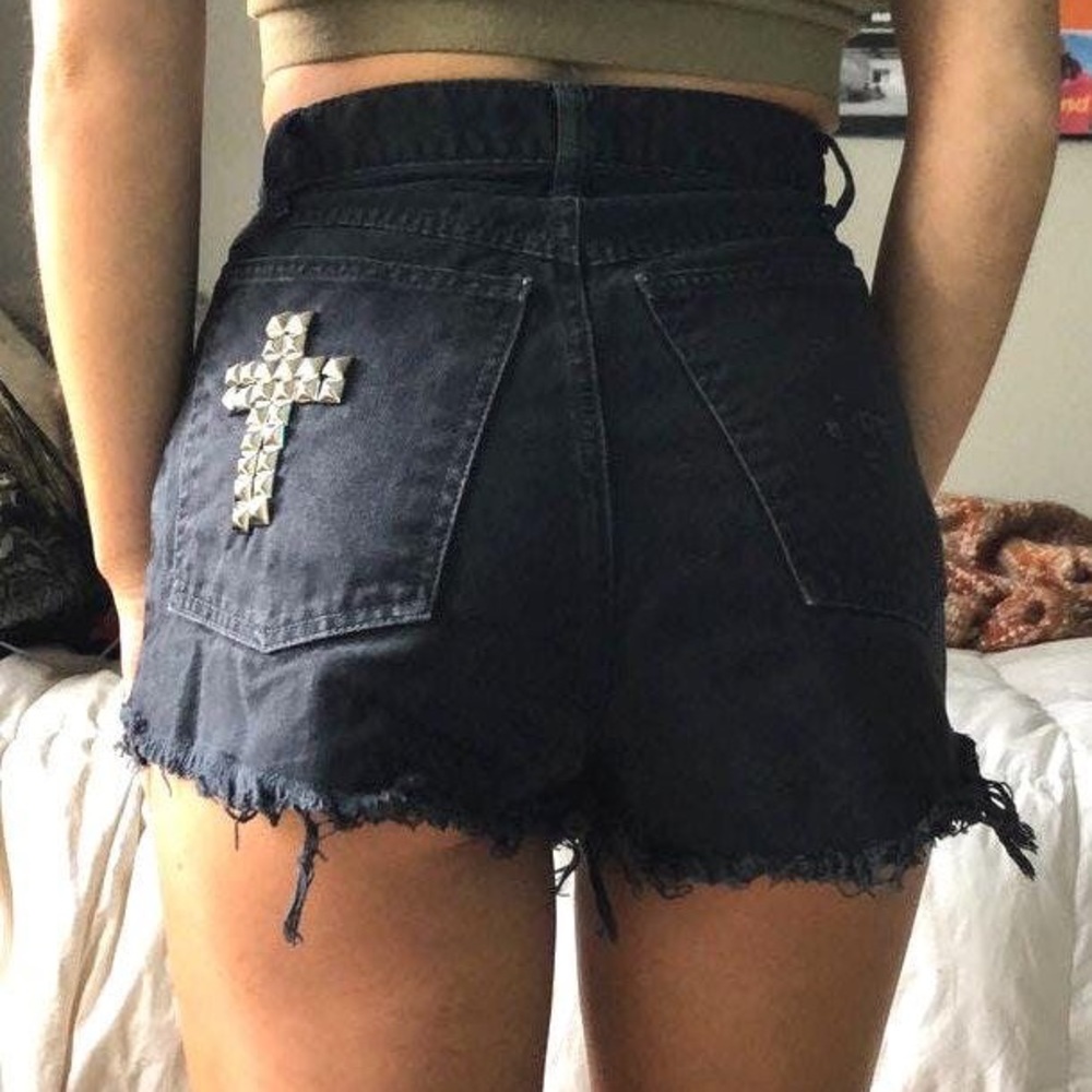 High waisted vintage shorts